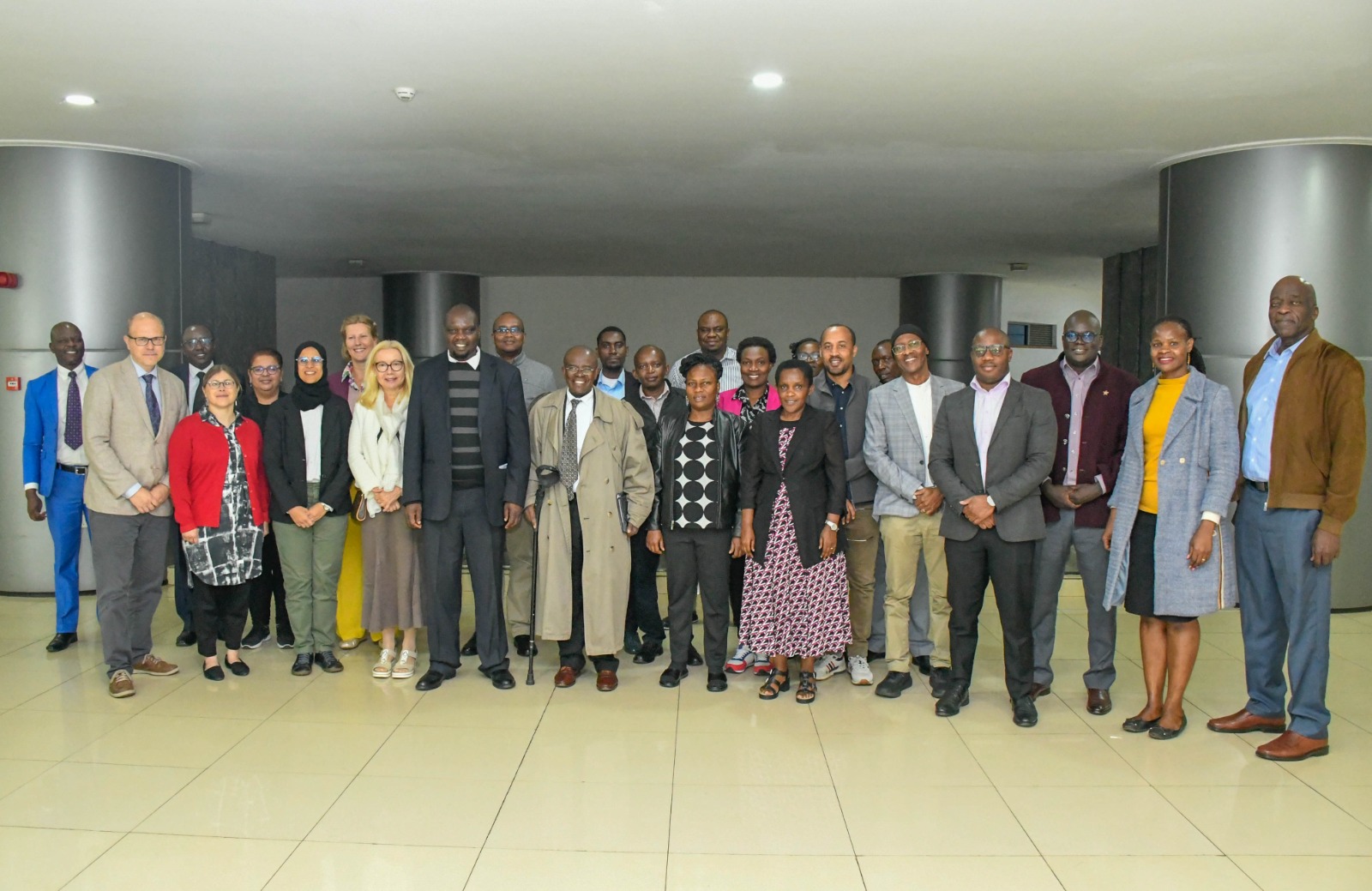 Group photo of workshop participants.